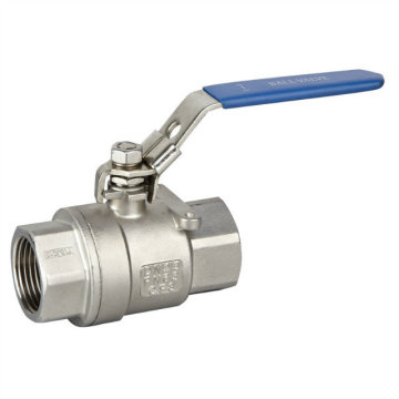 2 Piece Ball Valve in Stainless Steel 304/316